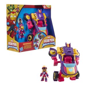 Marvel Iron Man And His Awesome Friends Iron Hear figure + vehicle