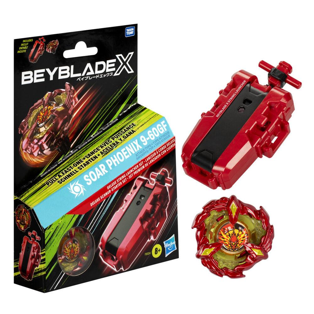 Beyblade X Deluxe String Launcher set