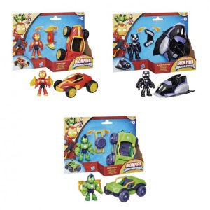 Marvel Iron Man And His Awesome Friends assorted figure + Vehicle