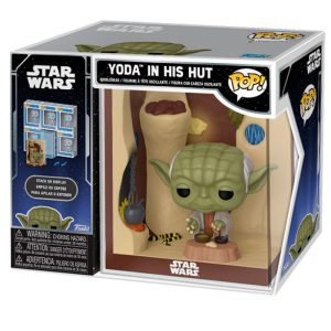 POP figure Nooks Star Wars Yoda in His Hut