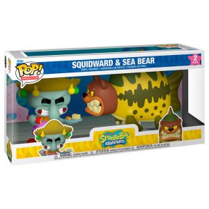 POP Pack 2 figures SpongeBob SquarePants Squidward & Sea Bear