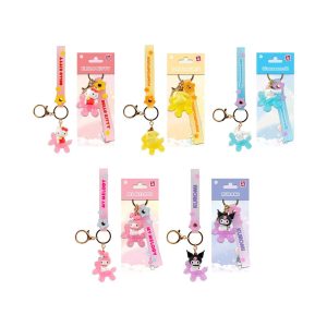 Hello Kitty and Friends Balloon assorted keychain figure 5cm