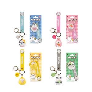 Molang Animal Costume assorted keychain figure 5cm