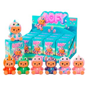 Lofy Bear assorted Blind Box Surprise PVC doll keychain