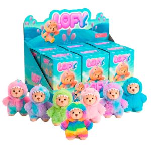 Lofy Bear assorted Blind Box Surprise plush toy keychain