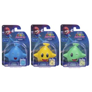 Super Mario Bros - Super Mario Galaxy Movie Lumas assorted figure 6cm
