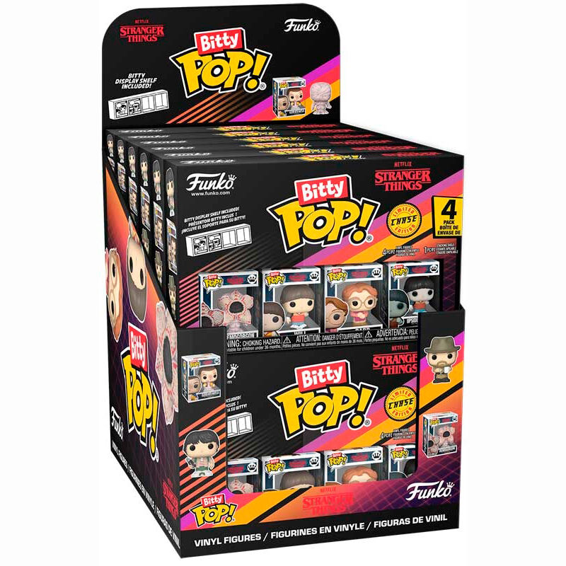 Assorted Blister 4 figures Bitty POP Stranger Things