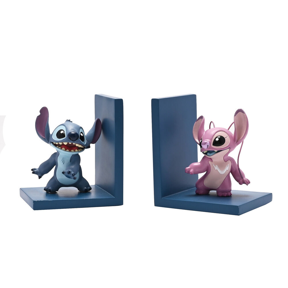 Disney Stitch & Angel bookends