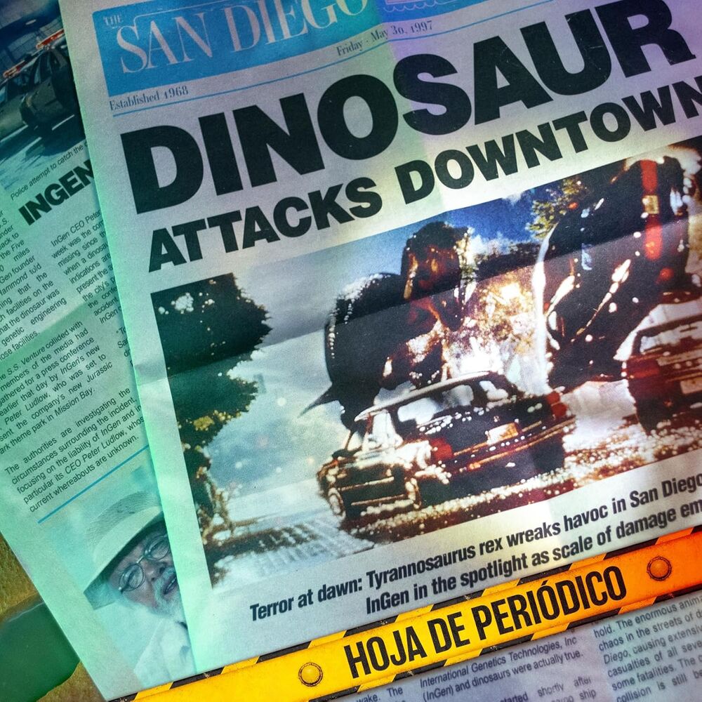 Jurassic Park The Lost Memories Metal box - Image 6