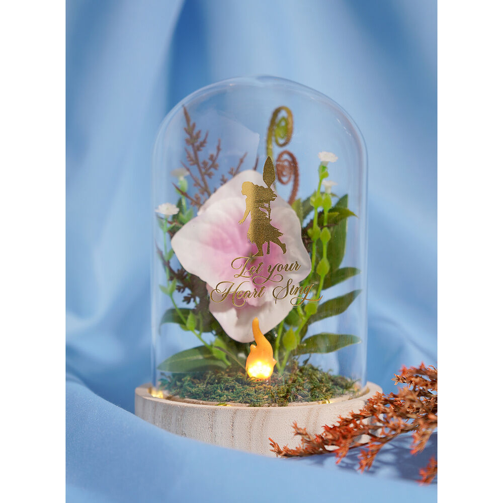 Disney Princess Vaiana Moana florals in a clonche with neon light - Image 4