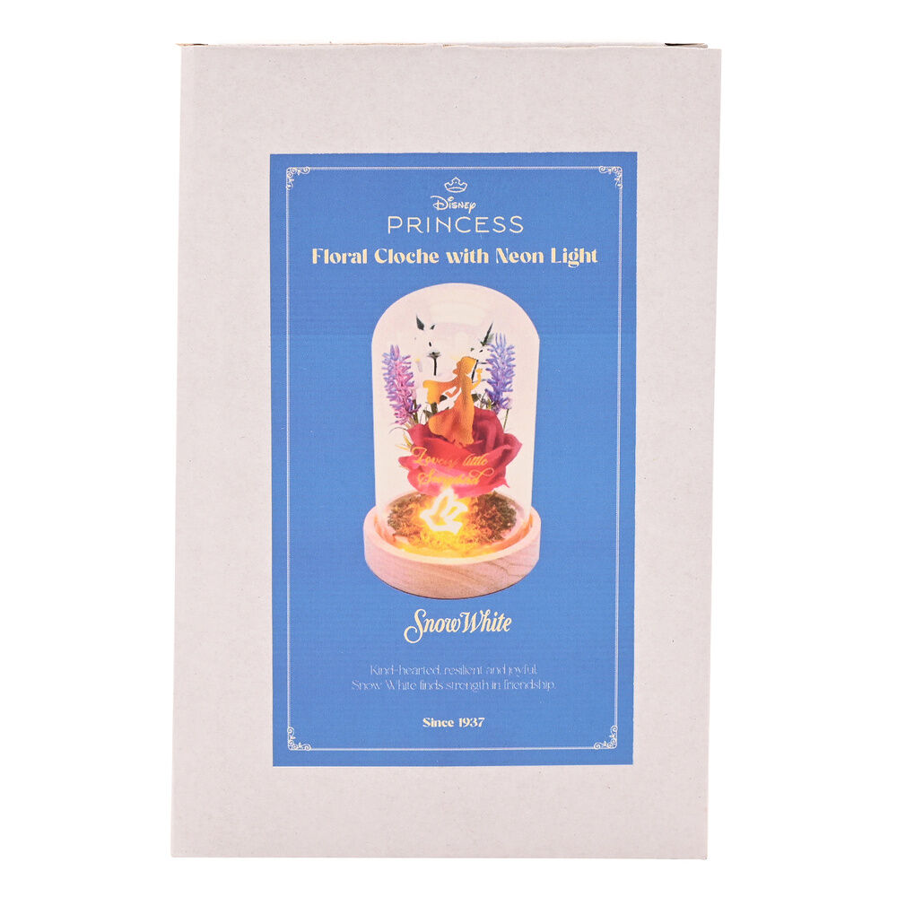 Disney Princess Snow White florals in a clonche with neon light - Image 7