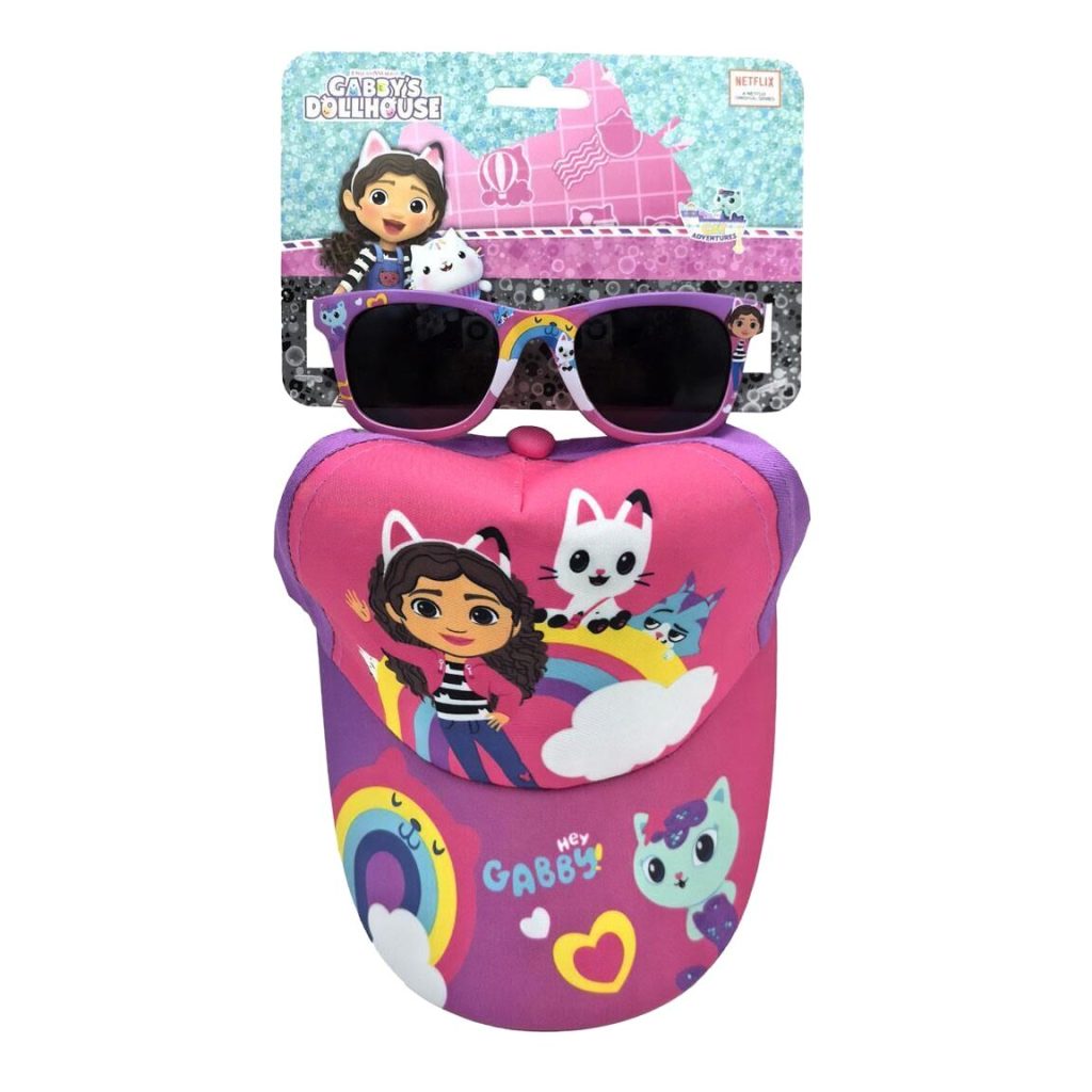 Gabbys Dolls House cap set cap + sunglasses