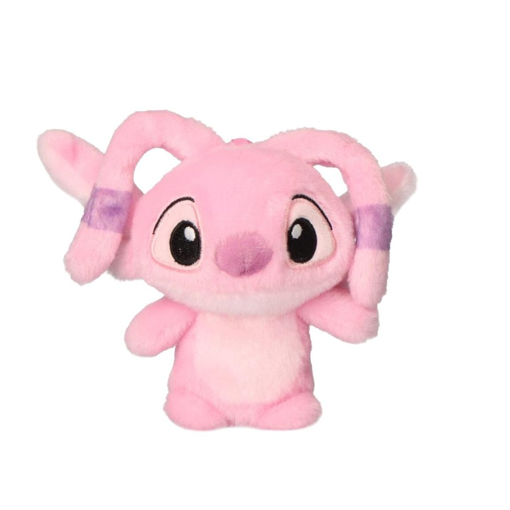 Disney Stitch Angel plush keychain 12cm