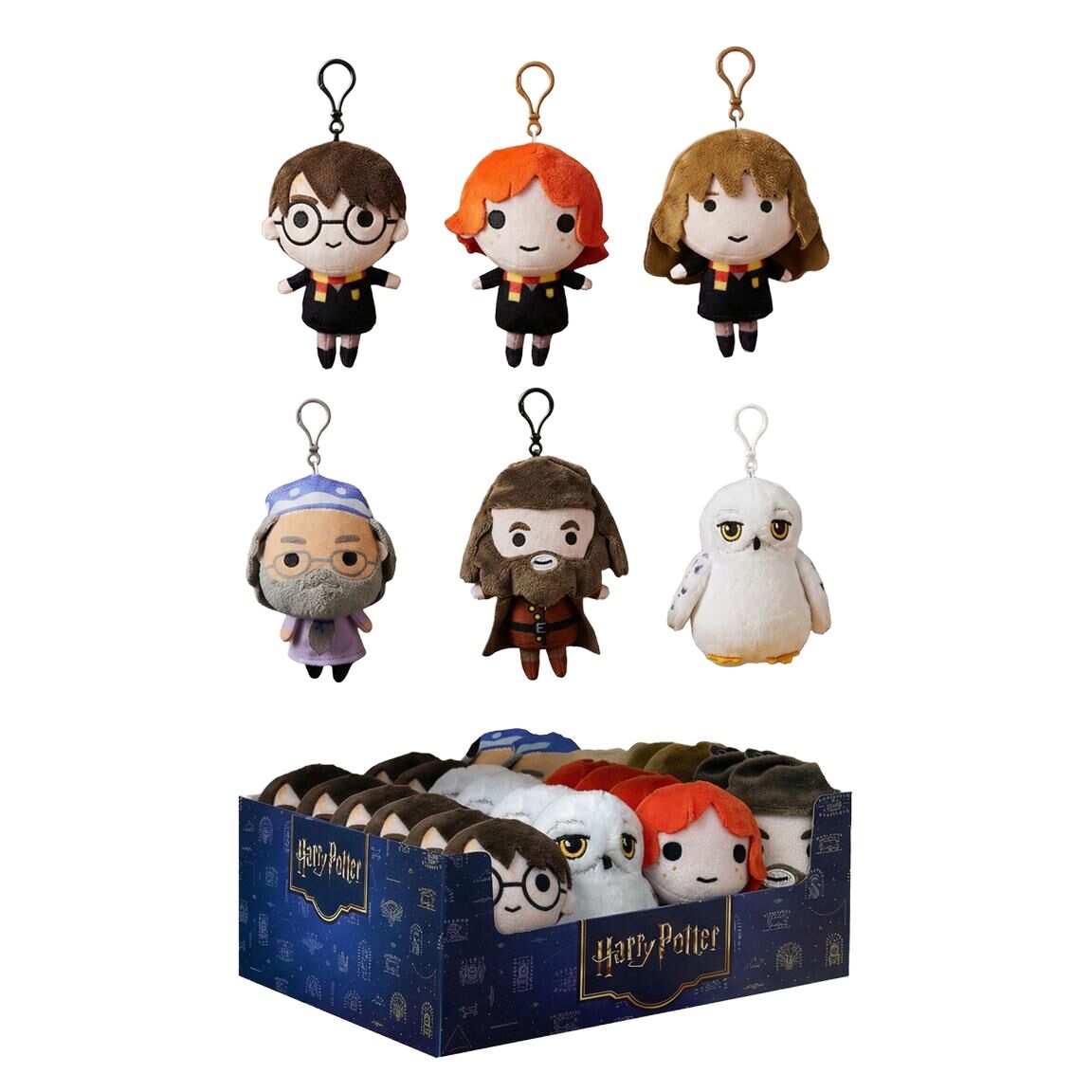 Harry Potter assorted plush keychain