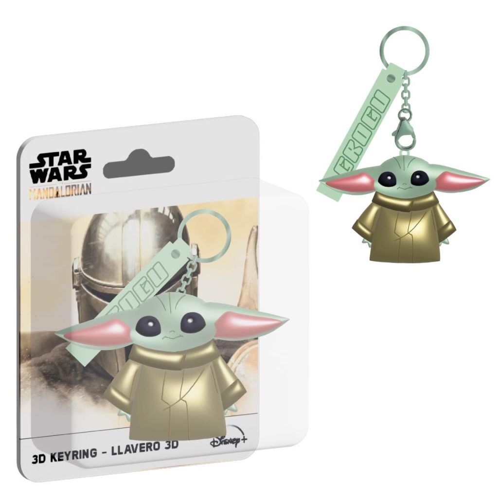 Star Wars The Mandalorian Grogu keychain