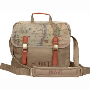 Hobbit Map fabric shoulder bag