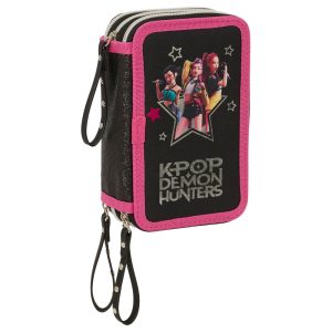 Demon Hunters Kpop Energy triple pencil case 37pcs