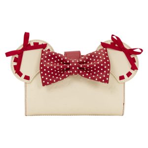 Loungefly Disney Minnie Mouse Rocks the Dots Coquette wallet