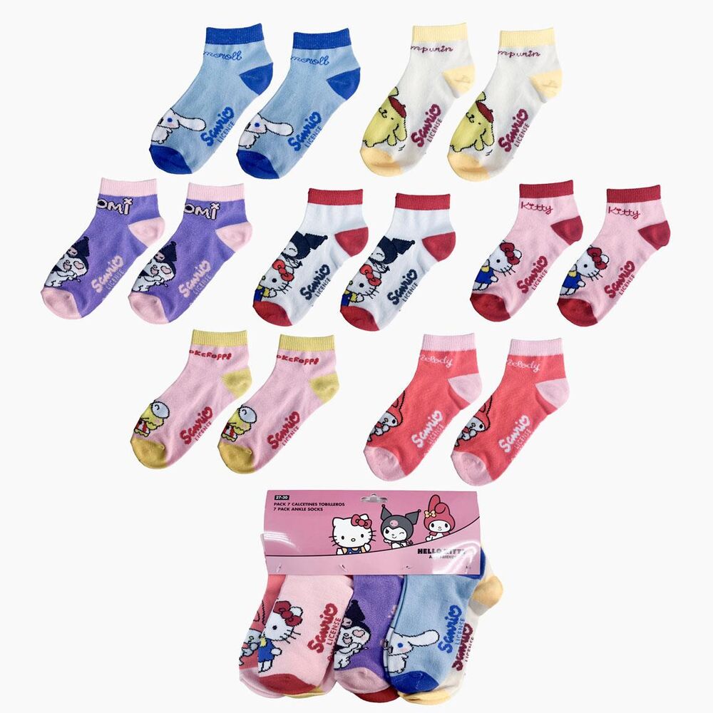 Hello Kitty and Friends pack socks