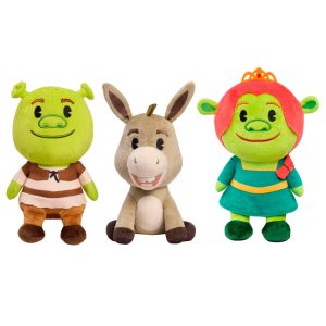 Shrek - Shrek, Donkey and Princess Fiona assorted plush toy 17cm