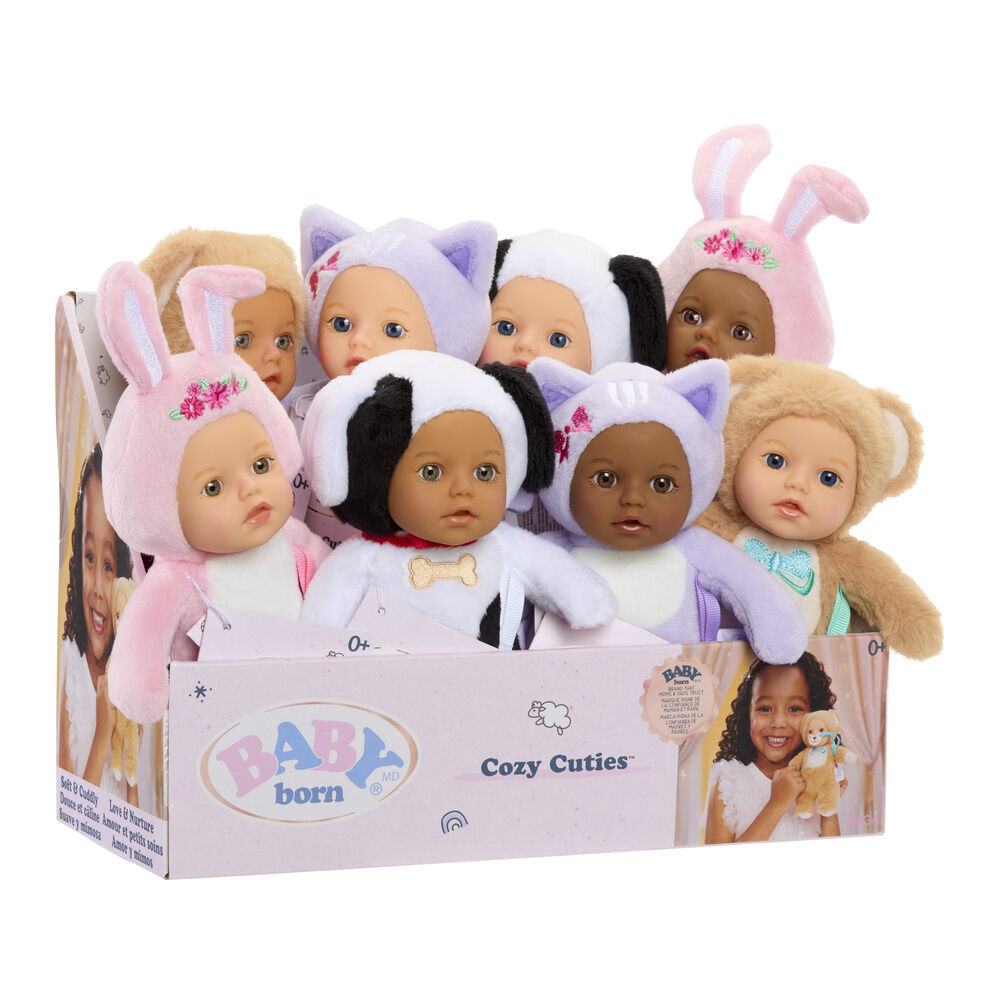 Baby Born Cozy Cuties assorted doll 18cm