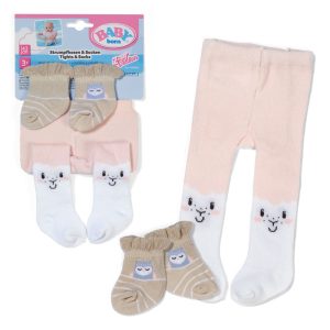 Baby Born Pack of 2 pairs of tights and socks