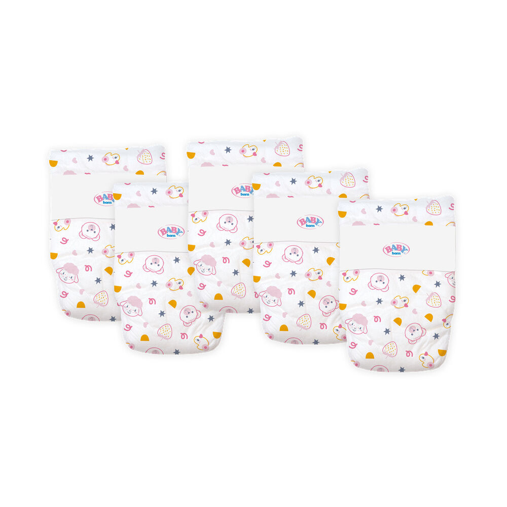 Baby Born Pack of 5 nappies