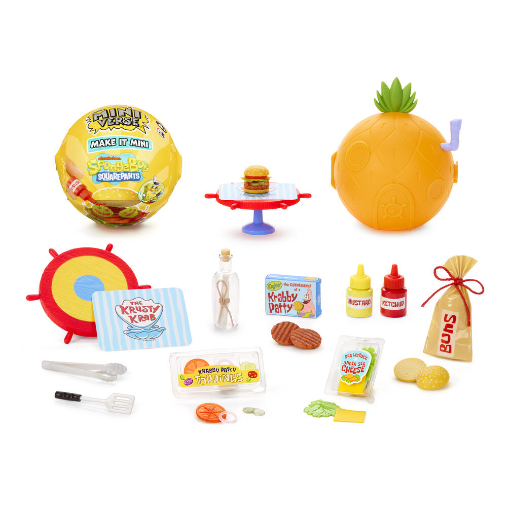 Sponge Bob Miniverse Make It Mini assorted surprise capsule