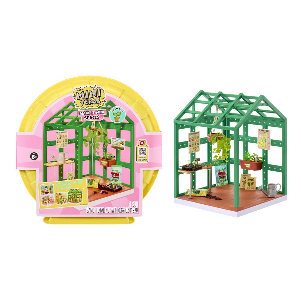 Miniverse Make It Mini Spaces Greenhouse playset