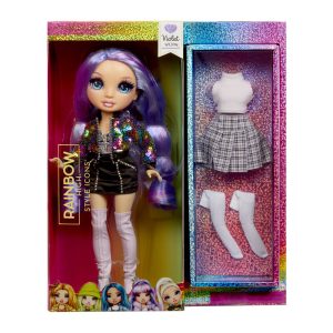 Rainbow High Style Icons Fashion Dolls Violet doll