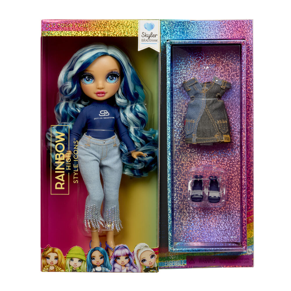 Rainbow High Style Icons Fashion Dolls Skyler doll