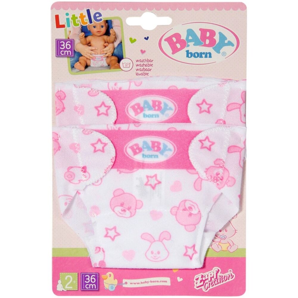 Baby Born Pack of 2 nappies