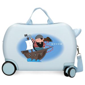 Movom Pirate Boat ABS trolley suitcase 45cm