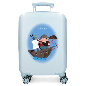 Movom Pirate Boat ABS trolley suitcase 50cm