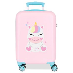 Roll Road Little Happy Pets ABS trolley suitcase 50cm