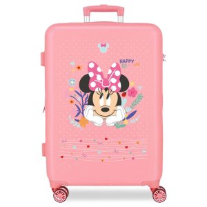Disney Minnie Happy To Be MeABS trolley suitcase 65cm