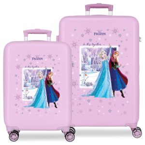 Disney Frozen In This Together ABS 2-piece trolley suitcase set 55/65cm