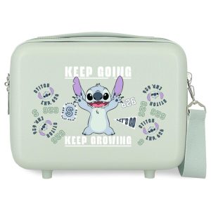 Disney Stitch Keep Going ABS adaptable beauty case 29cm