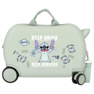 Disney Stitch Keep Going ABS trolley suitcase 45cm