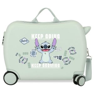 Disney Stitch Keep Going ABS trolley suitcase 50cm