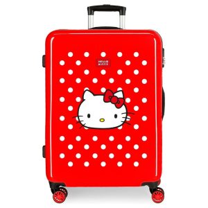 Hello Kitty Castle Of Hello Kitty ABS trolley suitcase 68cm