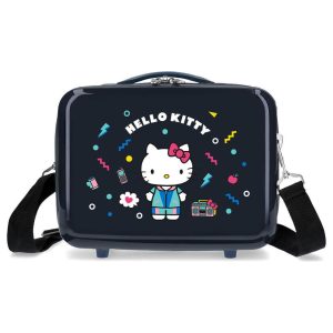 Hello Kitty Castle Of Hello Kitty ABS adaptable beauty case 29cm