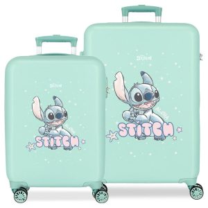 Disney Stitch Lovely ABS 2-piece trolley suitcase set 55/65cm