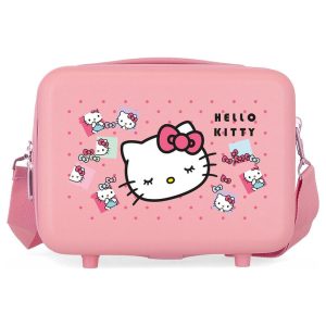 Hello Kitty Bows ABS adaptable beauty case 29cm