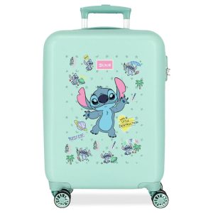Disney Stitch Little Destrution ABS trolley suitcase 55cm