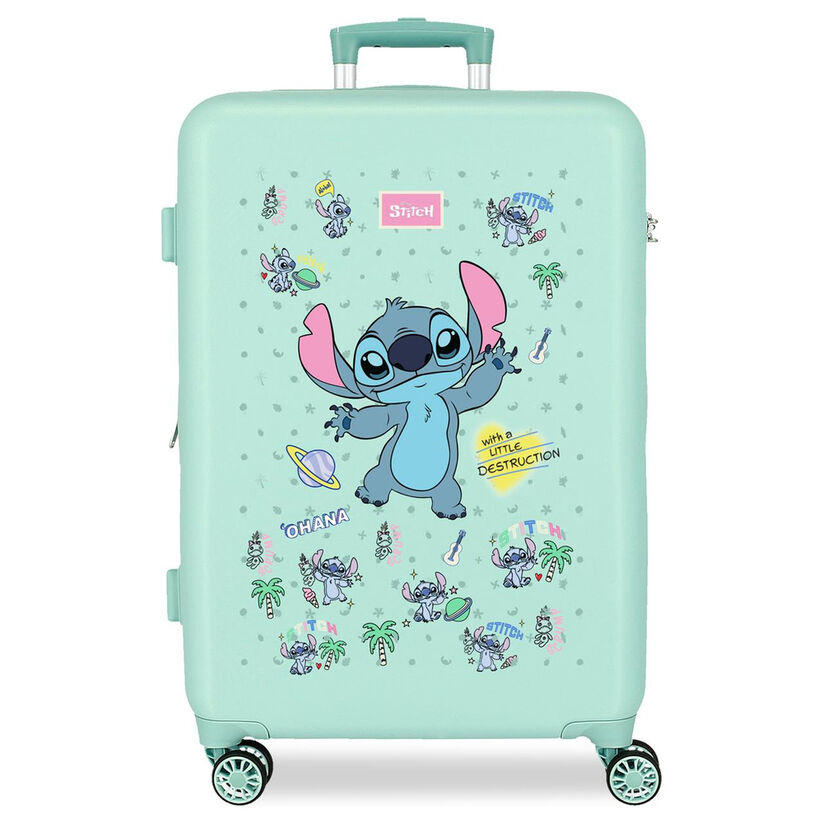 Disney Stitch Little Destrution ABS trolley suitcase 65cm
