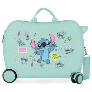 Disney Stitch Little Destrution ABS trolley suitcase 50cm