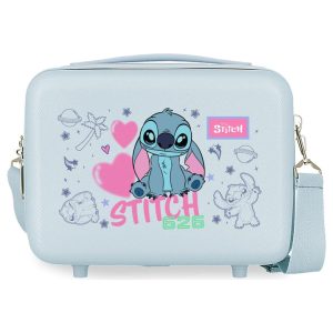 Disney Stitch Hearts ABS adaptable beauty case 29cm