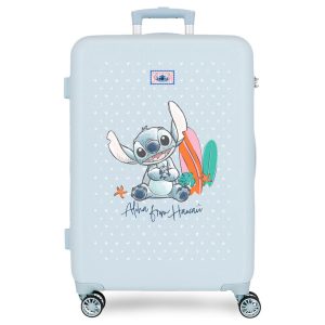Disney Stitch From Hawai ABS trolley suitcase 65cm