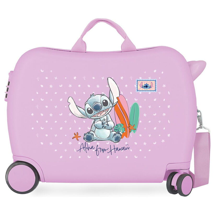Disney Stitch From Hawai ABS trolley suitcase 50cm